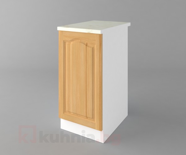 Долен кухненски шкаф с една врата Астра - Натурална