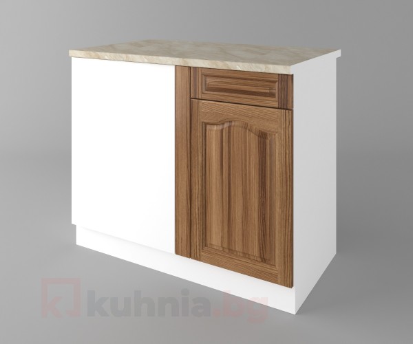 Долен кухненски шкаф за ъгъл Астра - Канела