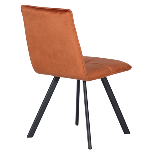 Трапезен стол Carmen 516 X - оранжев