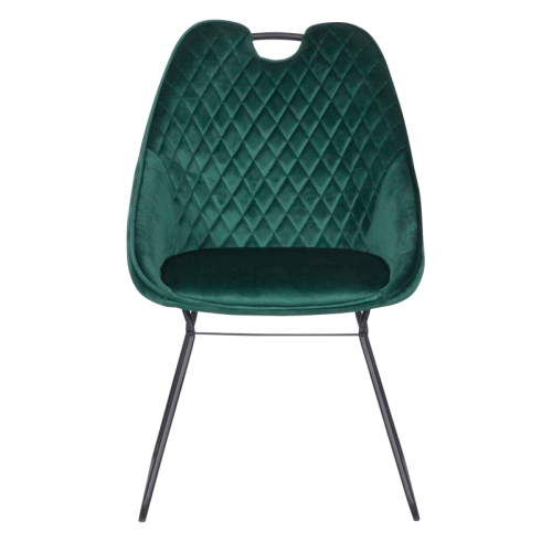 Трапезен стол GEDLING - тъмнозелен BF 2