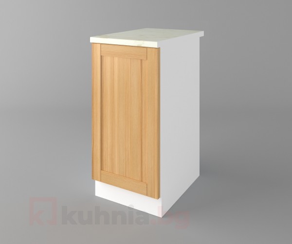 Долен кухненски шкаф с една врата Калатея - Натурална