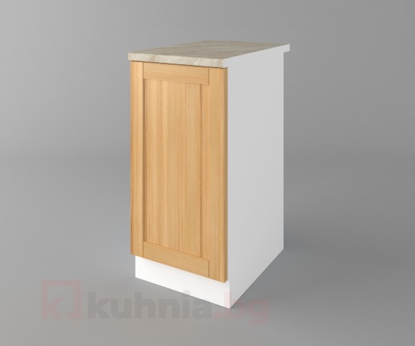 Долен кухненски шкаф с една врата Калатея - Натурална