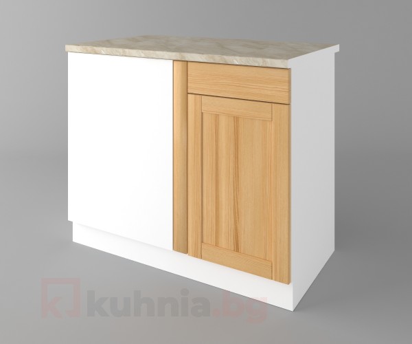 Долен кухненски шкаф за ъгъл  Калатея - Натурална