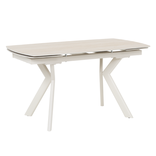 Разтегателна трапезна маса SEBASTIAN - крем