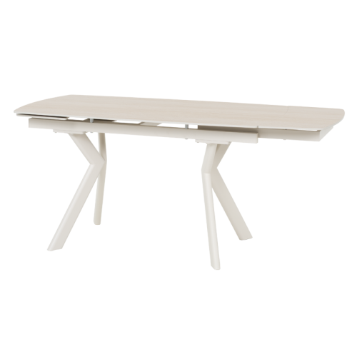 Разтегателна трапезна маса SEBASTIAN - крем