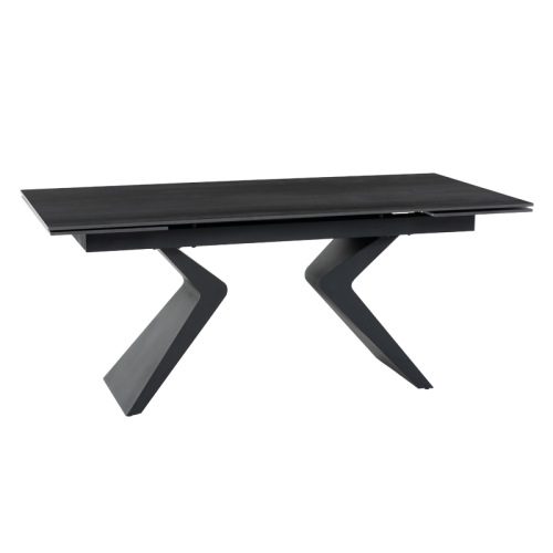 Разтегателна трапезна маса GUAMA - черна