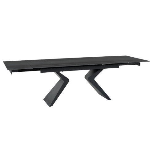 Разтегателна трапезна маса GUAMA - черна