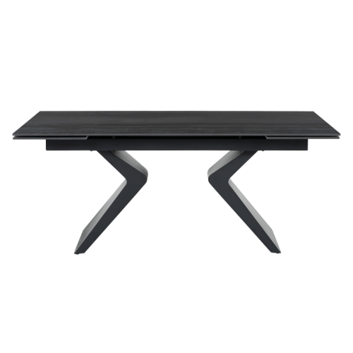 Разтегателна трапезна маса GUAMA - черна