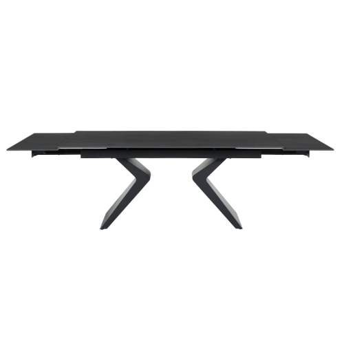 Разтегателна трапезна маса GUAMA - черна