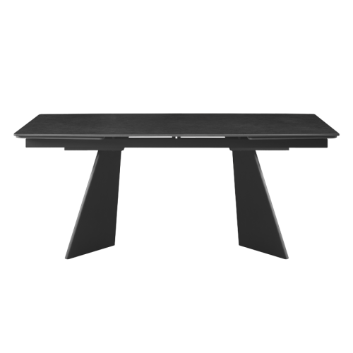 Разтегателна трапезна маса CARORA - черна