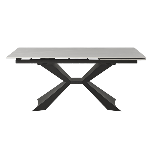 Разтегателна трапезна маса TOME - бяла