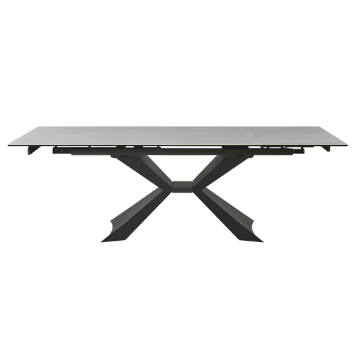 Разтегателна трапезна маса TOME - бяла