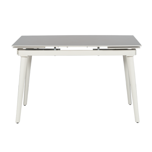 Разтегателна трапена маса SANARE - бяла