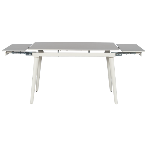 Разтегателна трапена маса SANARE - бяла