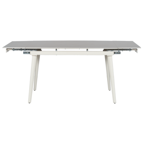 Разтегателна трапена маса SANARE - бяла