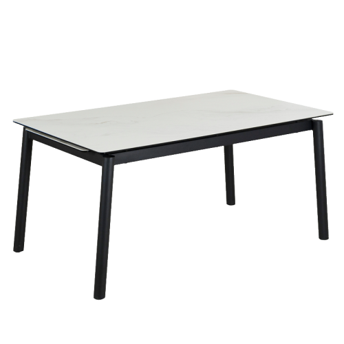 Разтегателна трапезна маса WARTA - бяла