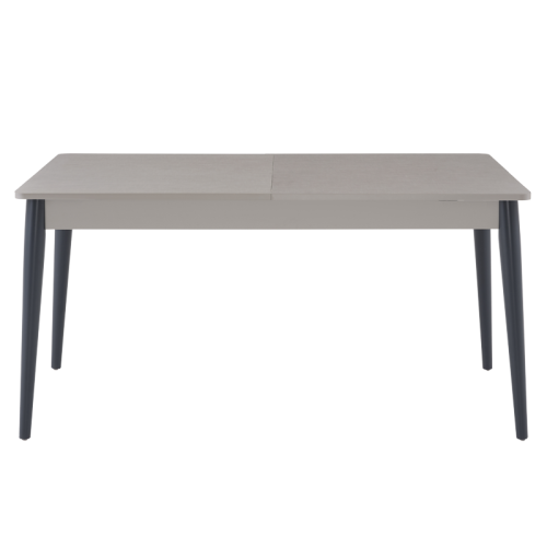 Разтегателна трапезна маса HUEVA - бежов-сив GG