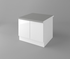 Долен кухненски шкаф за раховец с термоплот Нарцис - Гланц 4