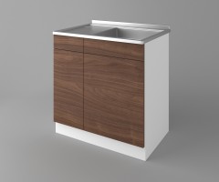 Долен кухненски шкаф с мивка - с едно работещо чекмедже Атлас 1