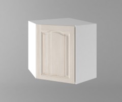 Горен кухненски шкаф за вътрешен ъгъл с една врата б65 Астра - Крем 1
