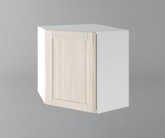 Горен кухненски шкаф за втърешен ъгъл с една врата б65 Калатея - Крем 1