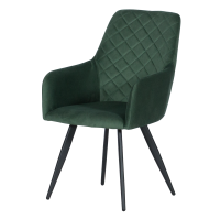 Трапезен стол ETON P - тъмнозелен HLR 3