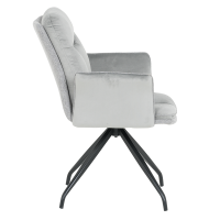 Трапезен стол MARLOW - бледо сив BF 2 5