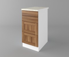 Долен кухненски шкаф с четири чекмеджета Калатея - Канела 3