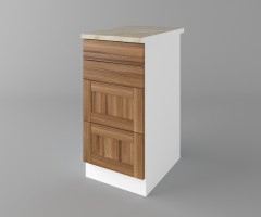 Долен кухненски шкаф с четири чекмеджета Калатея - Канела 4