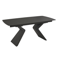 Разтегателна трапезна маса MARIPA - черна 1
