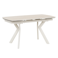 Разтегателна трапезна маса SEBASTIAN - крем 1