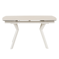 Разтегателна трапезна маса SEBASTIAN - крем 2