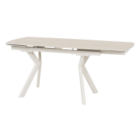 Разтегателна трапезна маса SEBASTIAN - крем 3