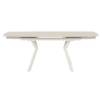 Разтегателна трапезна маса SEBASTIAN - крем 5