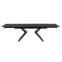 Разтегателна трапезна маса GUAMA - черна 5