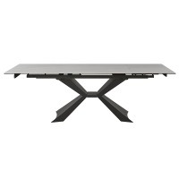 Разтегателна трапезна маса TOME - бяла 2