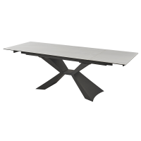 Разтегателна трапезна маса TOME - бяла 3