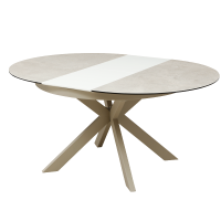 Разтегателна трапезна маса GABIN - пясъчно 2