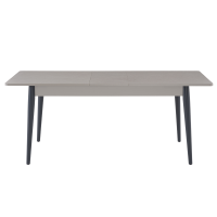 Разтегателна трапезна маса HUEVA - бежов-сив GG 5
